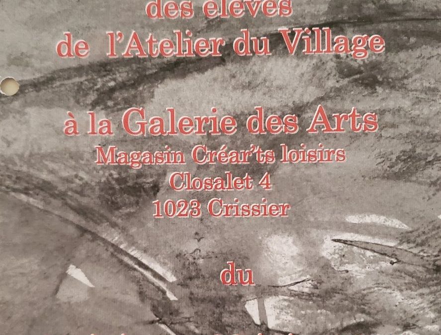 Galerie des Arts à Crissier – 2010